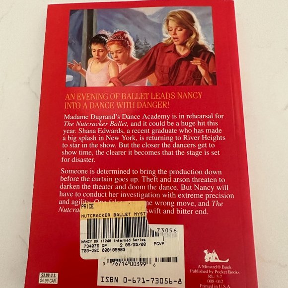 Bundle Item Only! Nancy Drew "The Nutcracker Ballet Mystery" - Picture 2 of 4